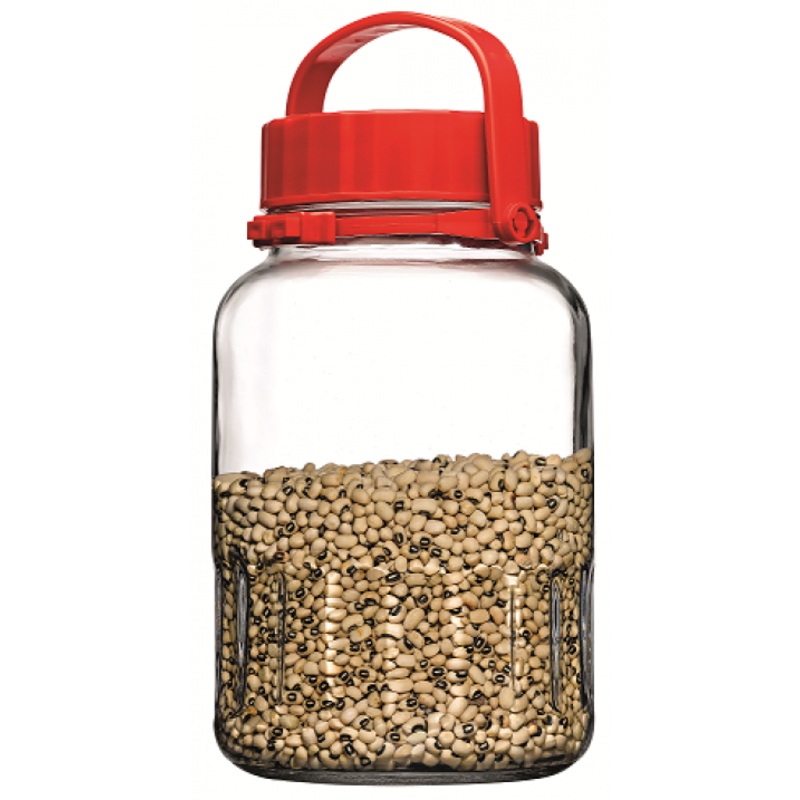 PB Glass Harvest Food Storage Pickle Jar 3 Litre 80005 A (Parcel Plus Rate)