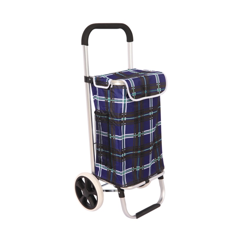 Shopping Trolley Foldable Printed Design 2 Wheels Assorted Designs and Colours 5991 (Big Parcel Rate)