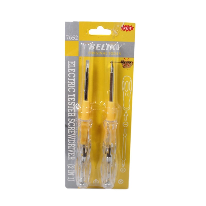 2 in 1 Electric Tester Screwdriver Original Indoor Outdoor Use 16cm 5618 (Parcel Rate)
