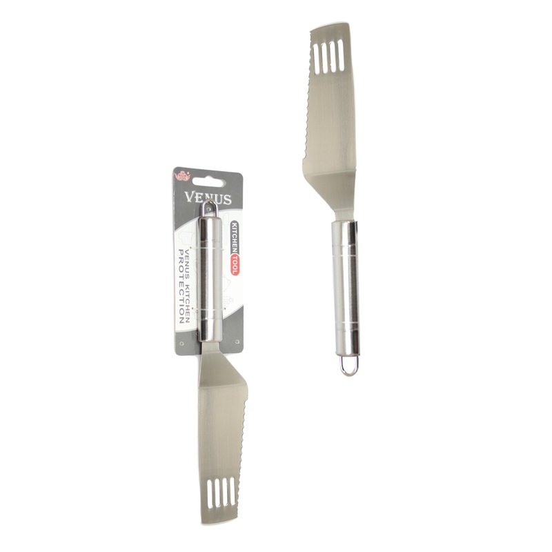 Stainless Steel Kitchen Food Prep Spatula 26cm 5552 (Large Letter Rate)