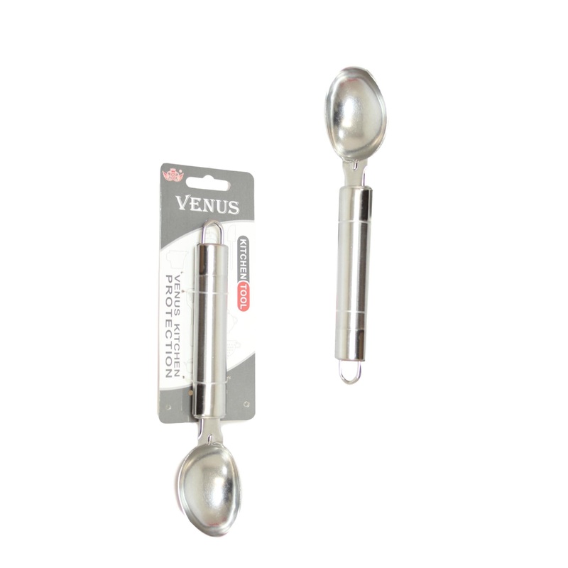 Stainless Steel Kitchen Ice Cream Spoon Scoop 19cm 5556 (Large Letter Rate)