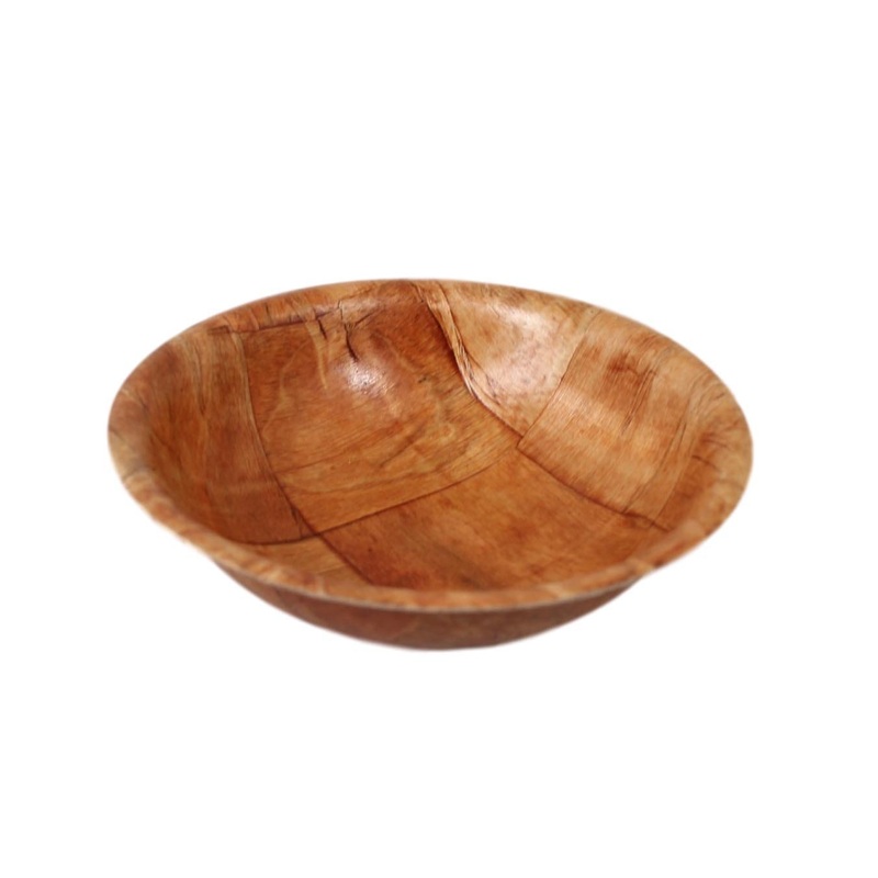 Vintage Style Wooden Design Kitchen Serving Bowl 15 cm 5599 (Parcel Rate)