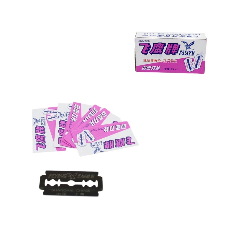 Barbers Men’s Cut Shaving Razor Blades 200 Pieces 3717 (Parcel Rate)