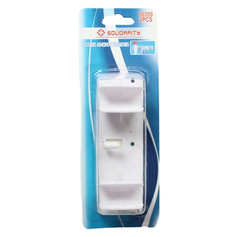Bathroom Kitchen Towel Clothes Hanger Clip Plastic Nails Included Diy 12cm 5436 (Parcel Rate)