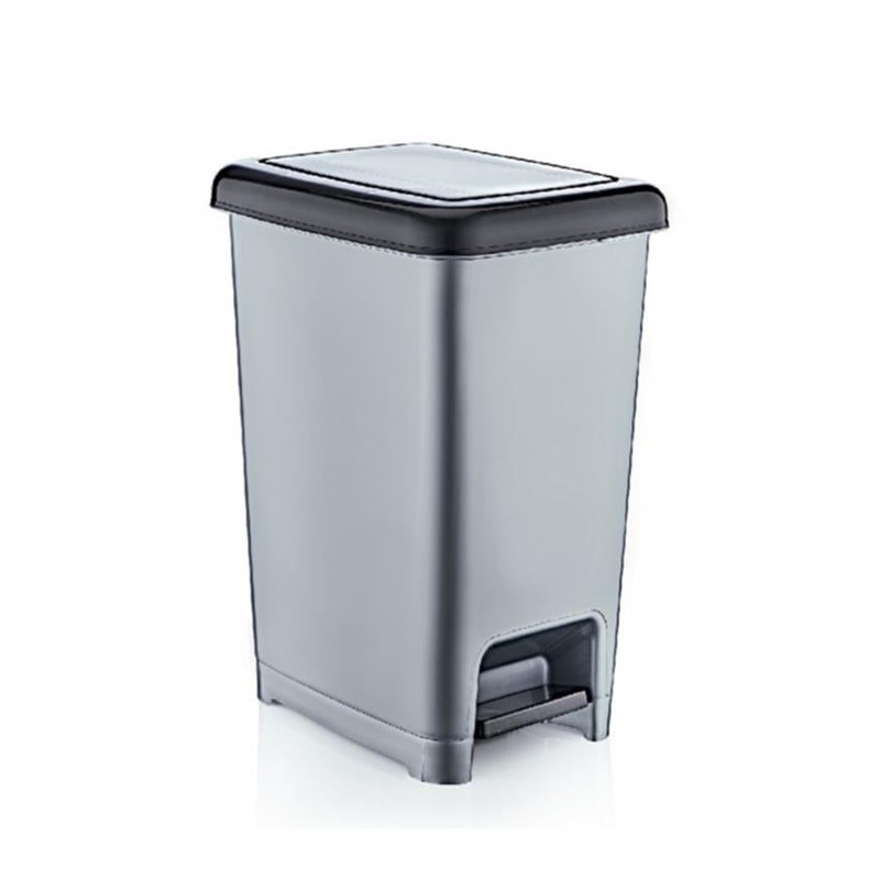 Plastic Kitchen Bathroom Slim Pedal Bin 40 Litre D01044 / PB40 A (Big Parcel Rate)