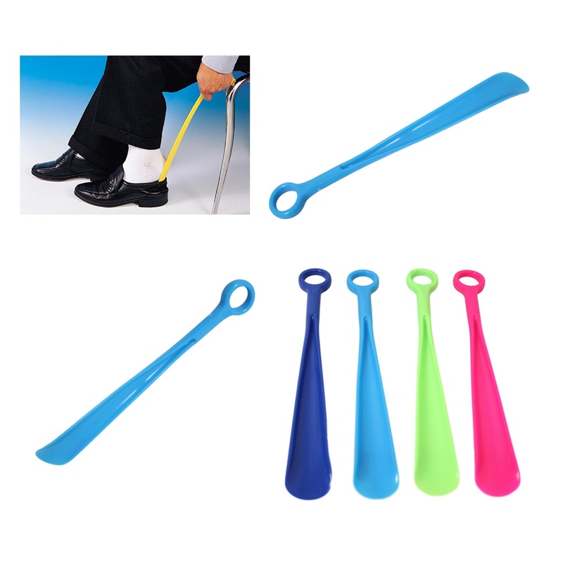 Plastic Shoe Horn 28cm Assorted Colours 5491 A (Large Letter Rate)