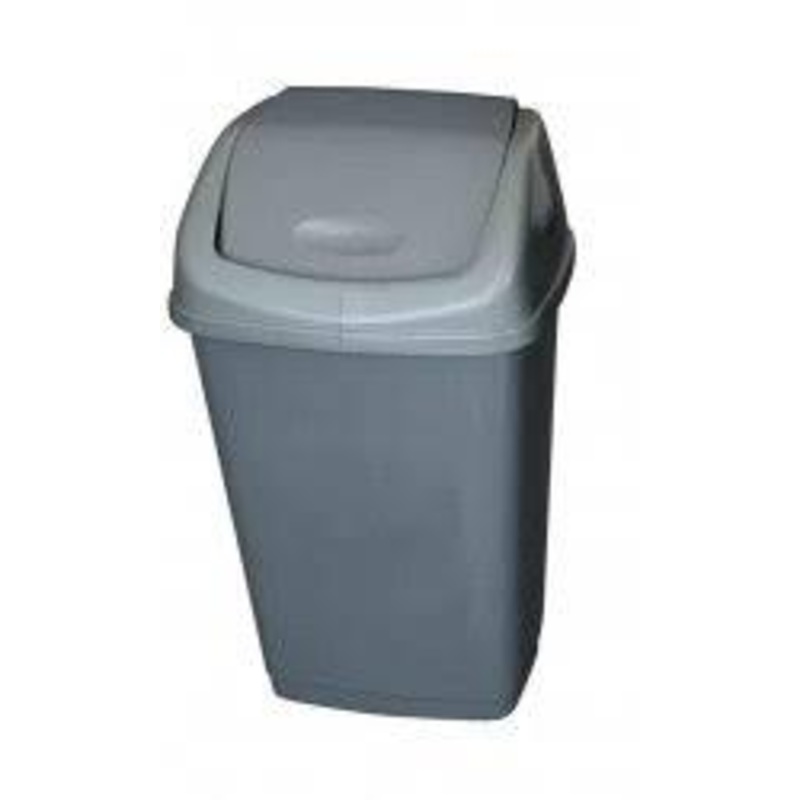 Plastic Swing Bin 50 Litre 30 x 39 x 63 cm UP122 / BB50 (Big Parcel Rate)