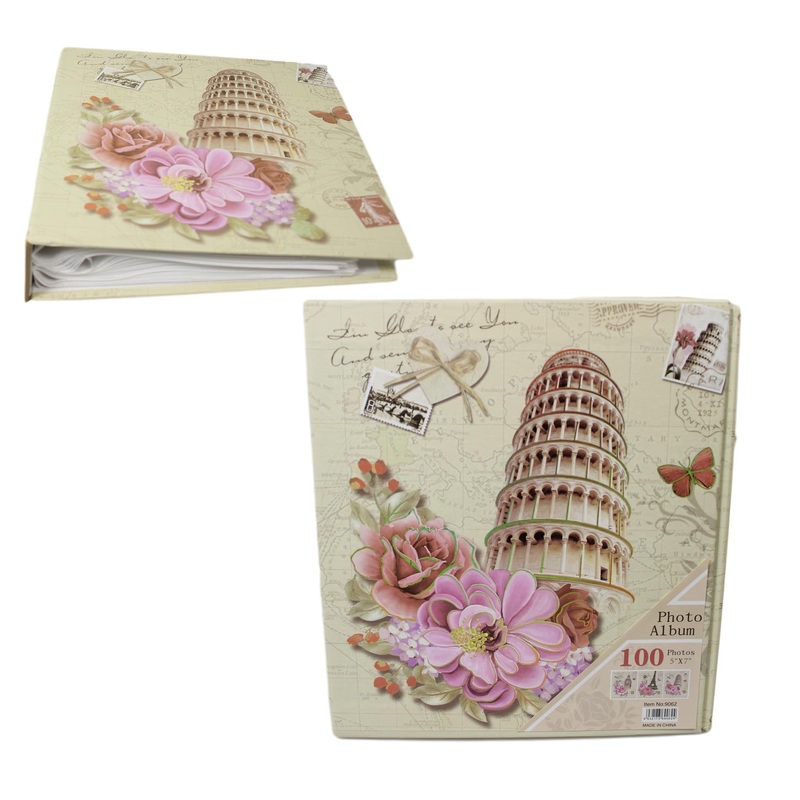 Vintage Memories Wedding Birthday Photo Picture Album 5 x 7″ Assorted Designs 5531 (Parcel Rate)