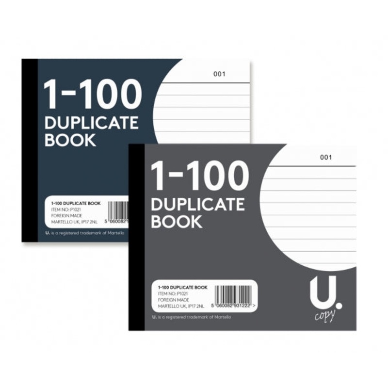 1-100 Duplicate Book P1021 (Large Letter Rate)