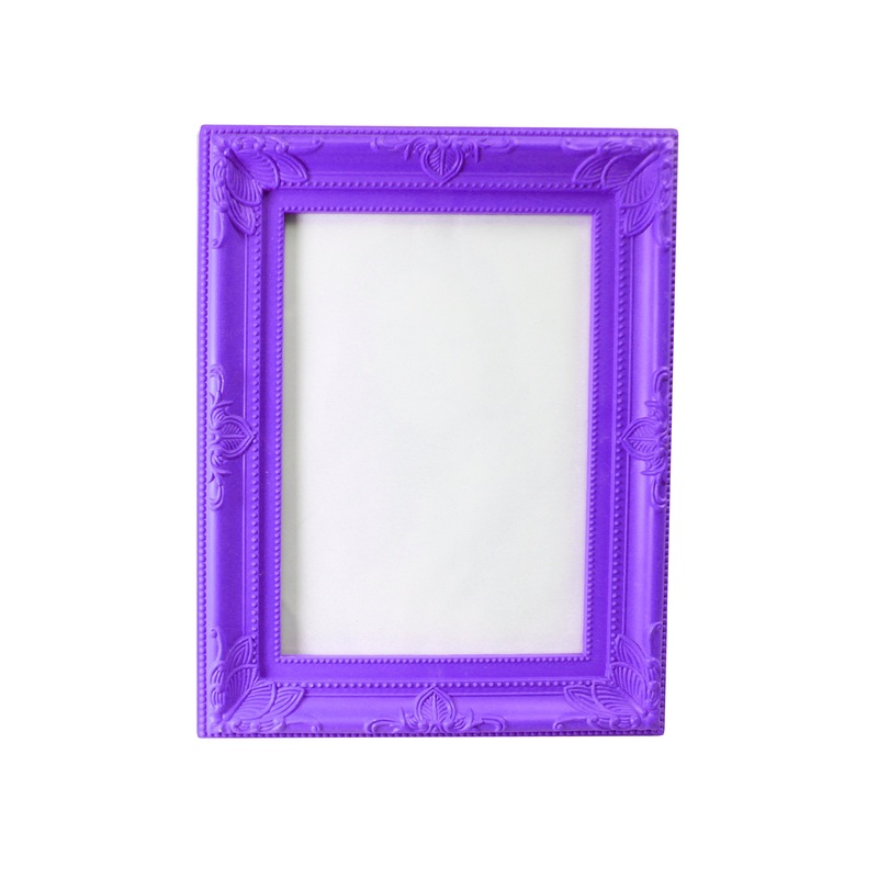 Bright Coloured Border Photo Picture Frame 4 x 6″ Assorted Colours 3130 (Parcel Rate)