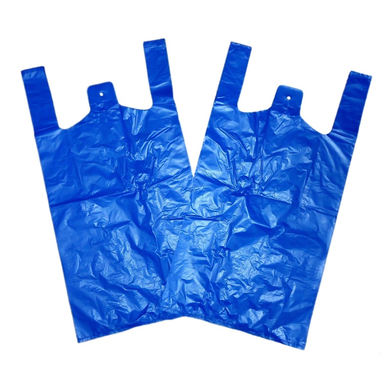 1000 Pack Disposable Plastic Bags Large Blue BR2 A (Parcel Rate)
