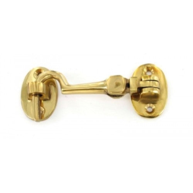 8” Cabin Hooks Brass 5265 (Large Letter Rate)