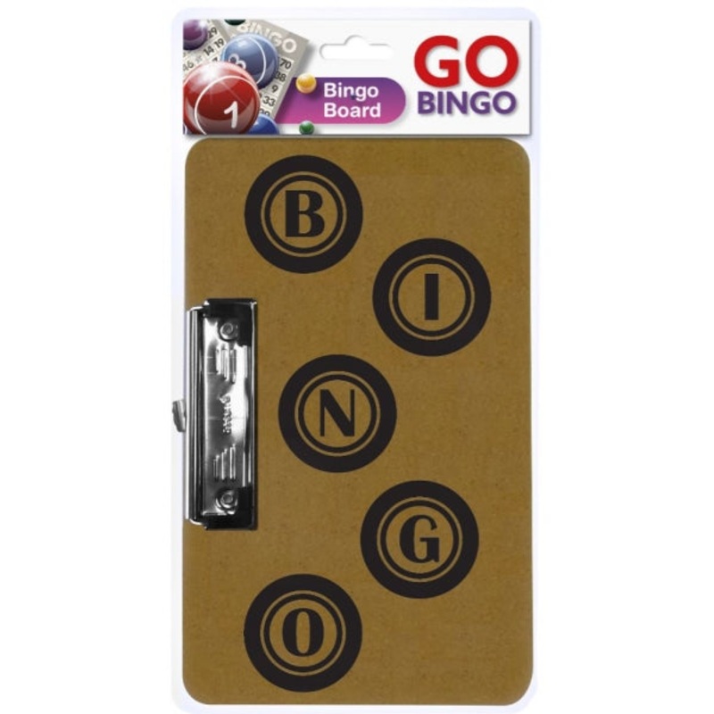 Bingo Clip Board 24 x 15 cm P2550 A (Large Letter Rate)