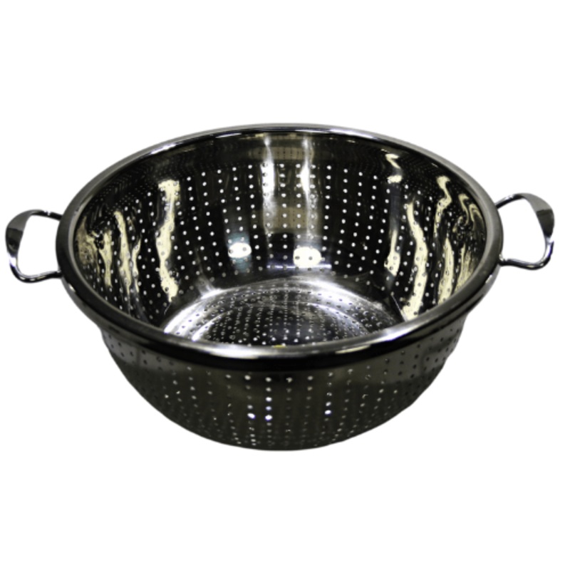 Stainless Steel Strainer Bowl Colander 2 Handles 28 – 34 cm 4942 (Parcel Rate)