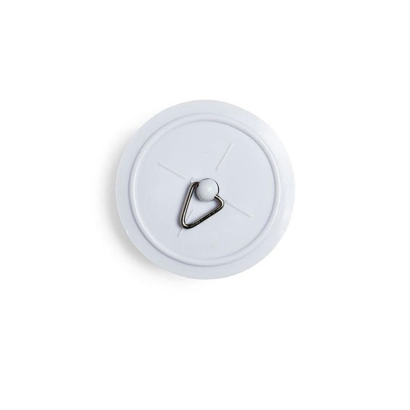 1 1/2” Bathroom/Sink Plugs White 0252 (Large Letter Rate)