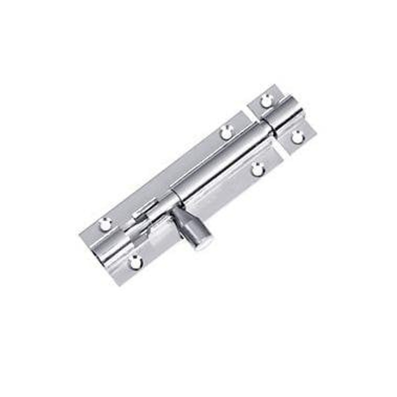 2” Cranked Door Bolt Chrome Effect Diy Home 5250 (Large Letter Rate)