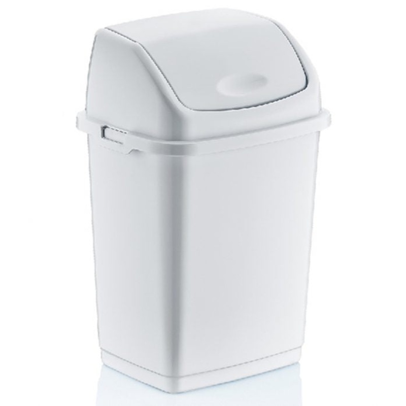 Plastic Kitchen Fantasy Swing Bin 50 Litre Assorted Colours D09705 (Big Parcel Rate)