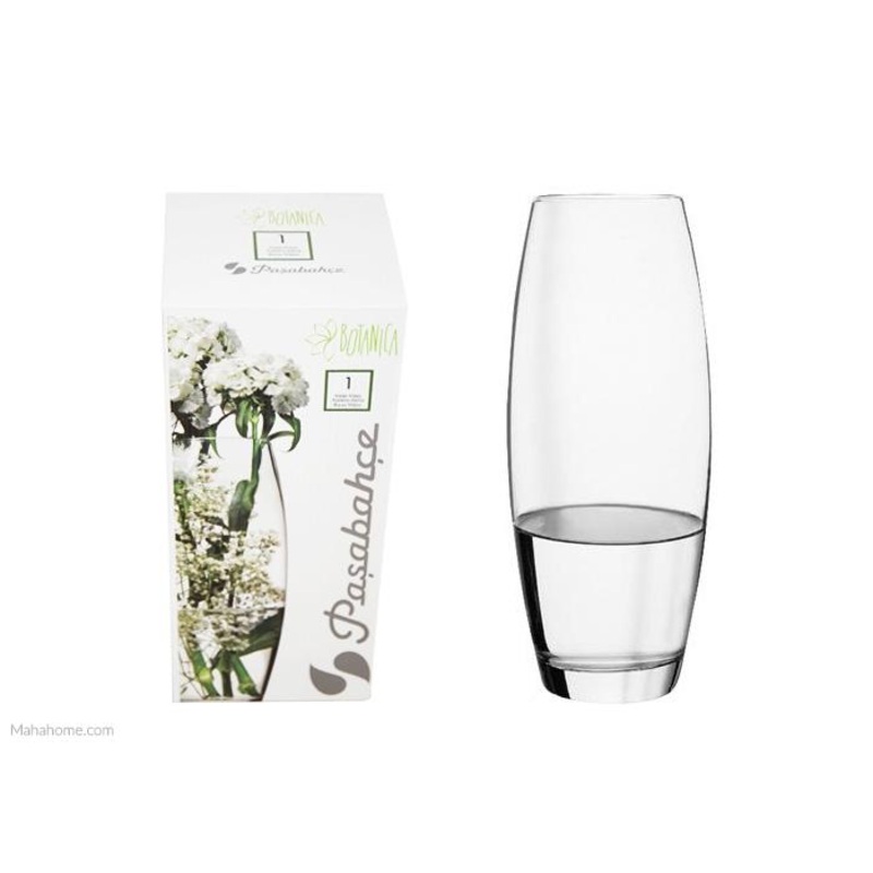 PB Botanica Glass Flower Vase with Box 26 cm 43966 (Parcel Rate)