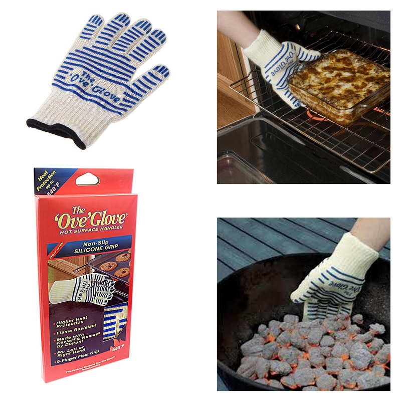 The ‘Ove’ Glove Heavy Duty Oven Glove Non- Slip Silicone Grip Washable 15cm x 24cm Large 4403 A (Parcel Rate)