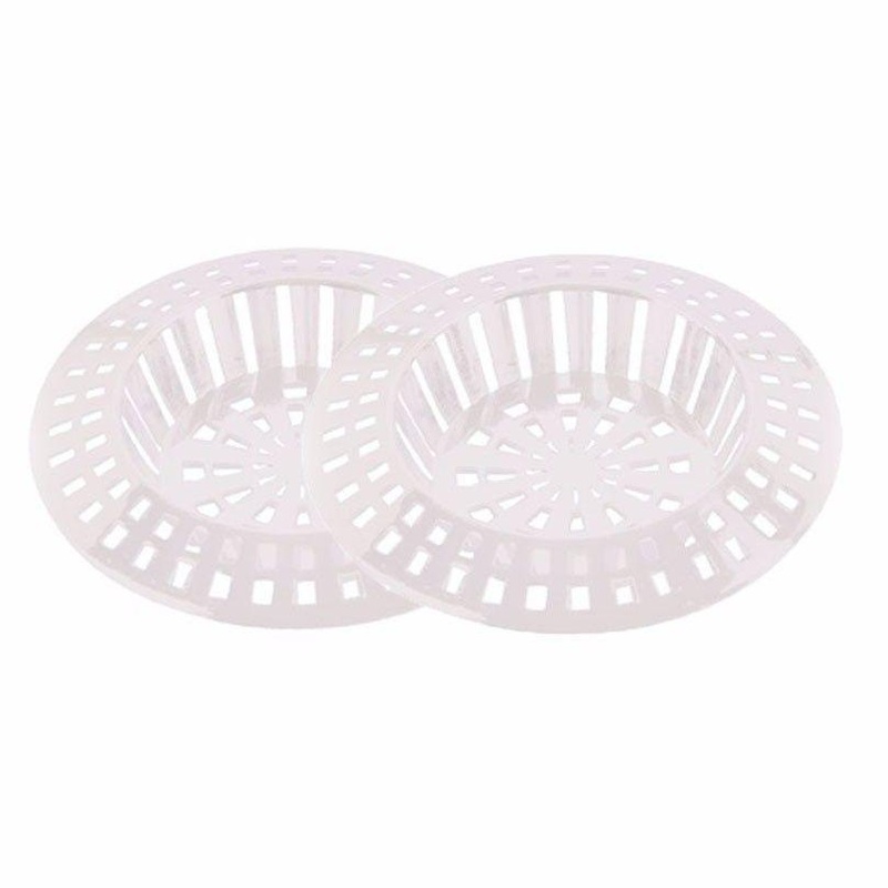 Value Pack Of 2 Plastic Sink Strainers White 1 1/2” Home DIY 0661 (Large Letter Rate )