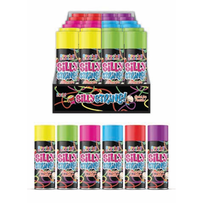 So Party Silly String 200ml Assorted Colours 8002 A (Parcel Rate)