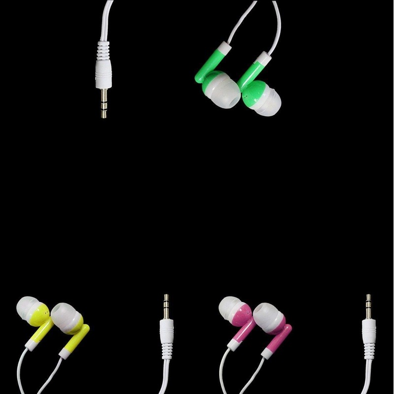 Standard Earphones High Quality Smartphone Earphones In Assorted Colours  4882 (Large Letter Rate)
