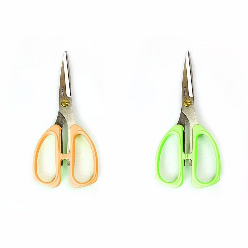 Stainless Steel Fabric And Kitchen Scissors Assorted Colours 0355 (Parcel Rate)