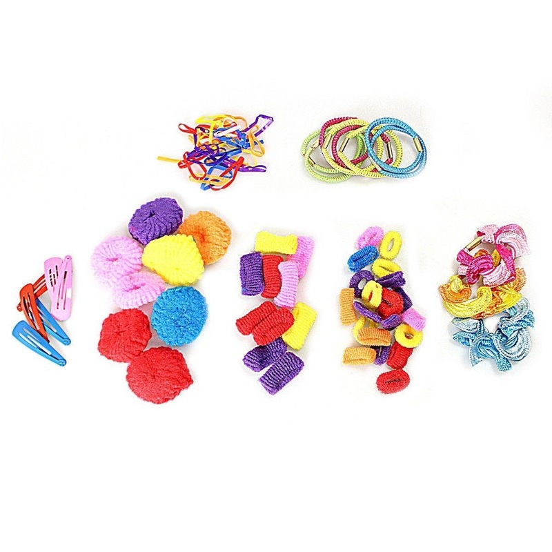 Women’s Accessories Coloured Hair Elastics Assorted   2912 (Large Letter Rate)