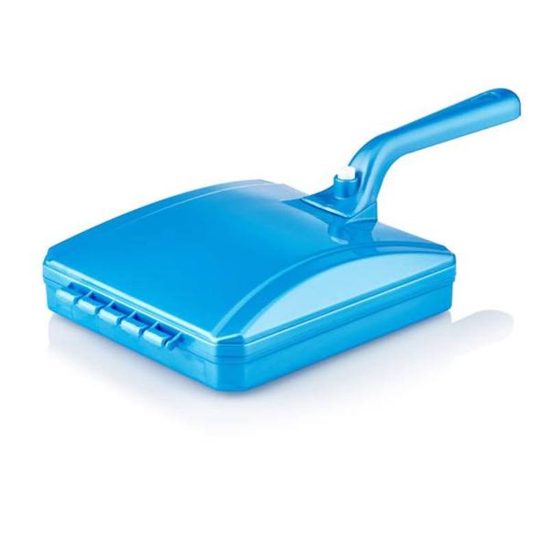 4-Way Carpet Brush Crumb Collector with Handle Assorted Colours ZP109 (Parcel Rate)
