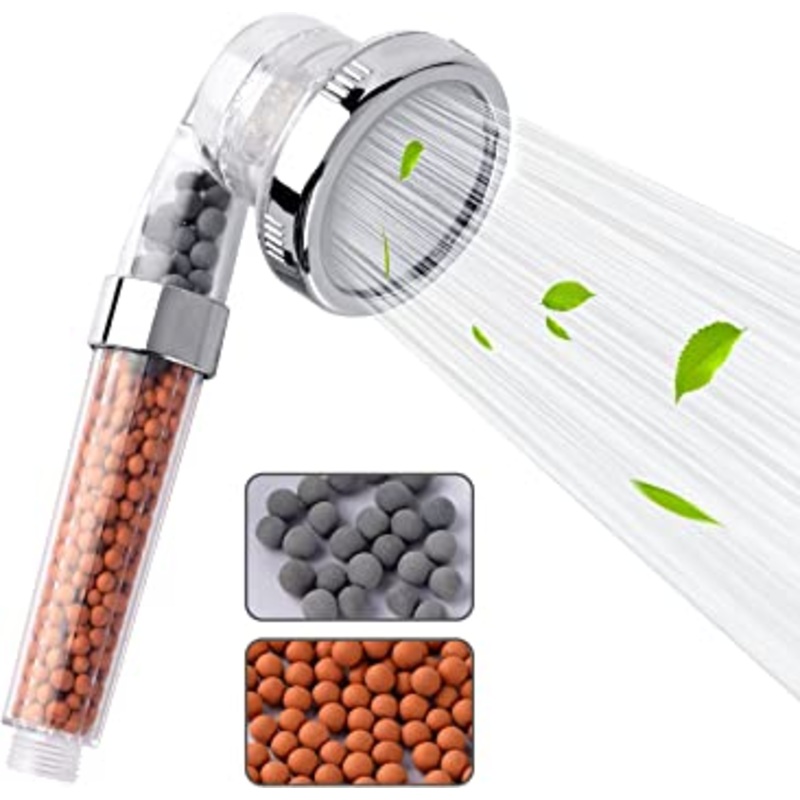 Shower Head Flow With Water Purify Beads Filter 1 Mode Only 6700 A (Parcel Rate)