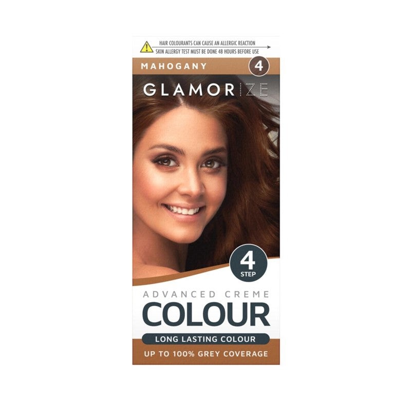 Women’s Mahogany Hair Dye No.4 Advanced Creme Colour 310076 (Parcel Rate)