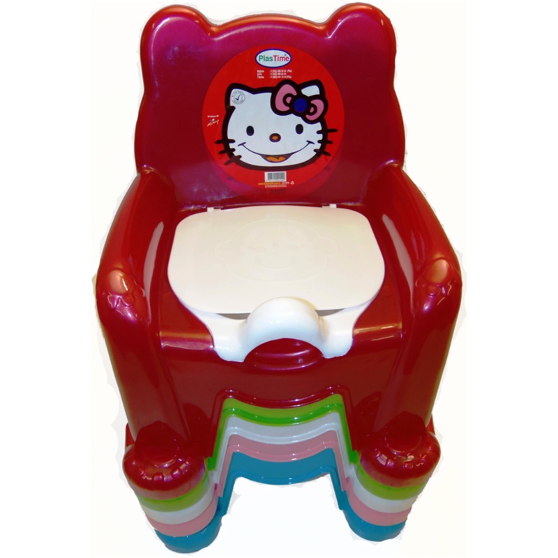Plastic Children’s Baby & Toddler Plastic Potty Training Chair 35 x 28 cm Assorted Colours H1599 (Big Parcel Rate)