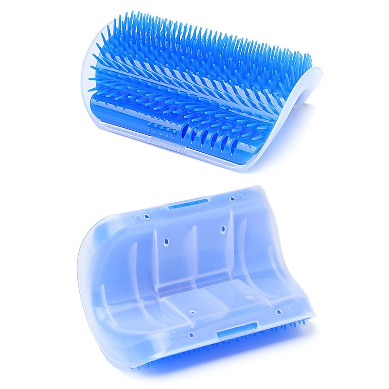 Plastic Pet Cat Corner Self Groomer Brush 6722 (Parcel Rate)