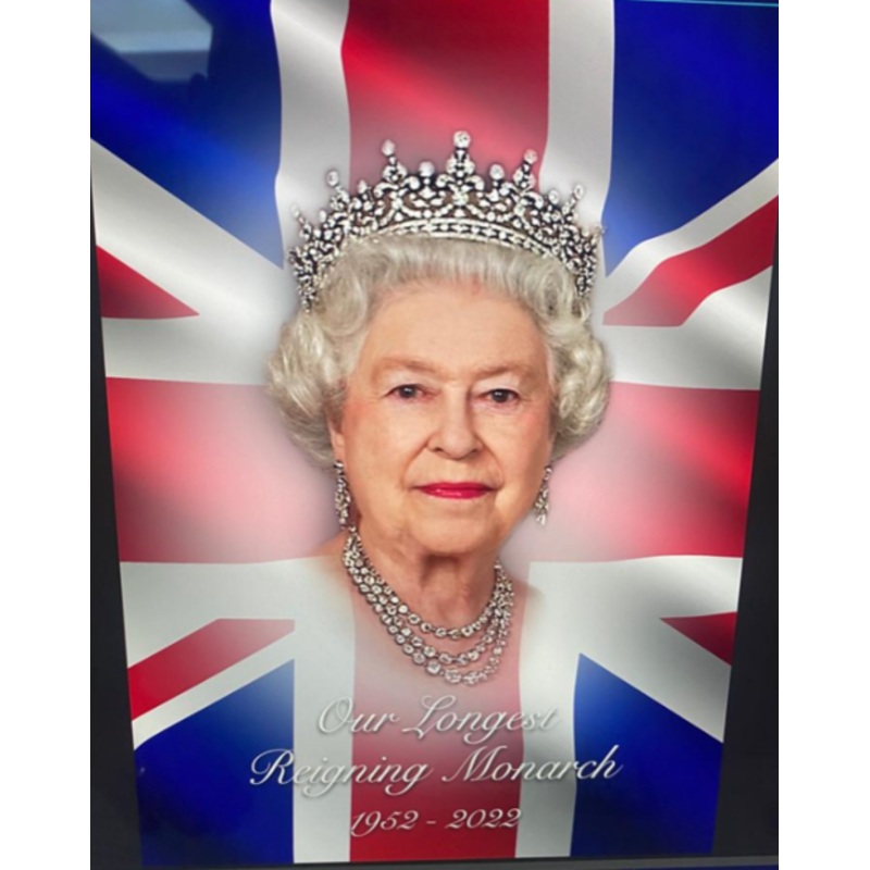 Queen Poster England Great Britain A2 Size 59cm x 42cm PO1 (Parcel Rate)