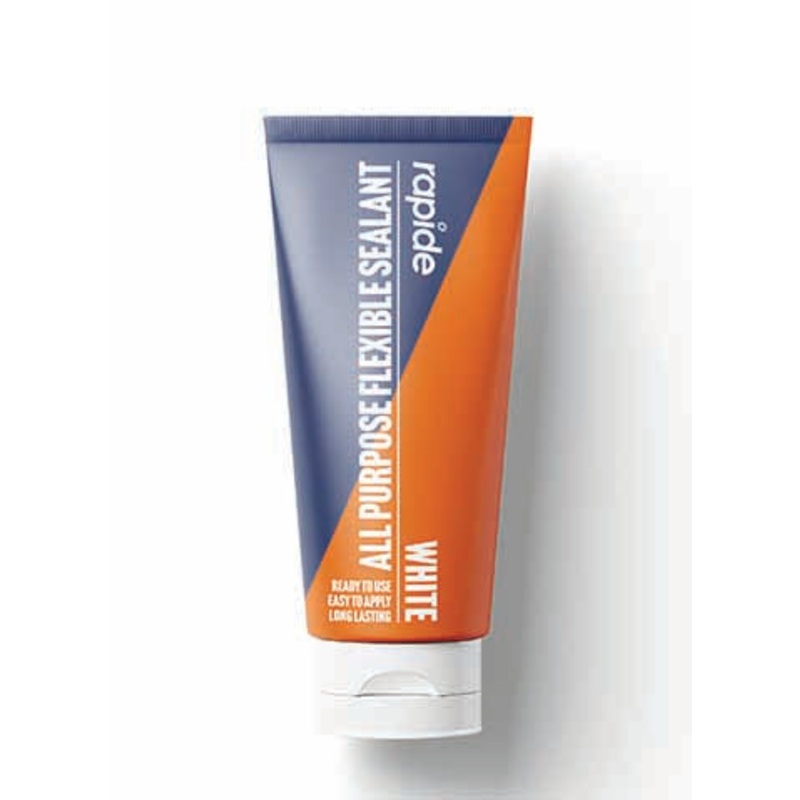 Rapide Squeezy Multi All Purpose Sealant Tube White 250g 3198 (Parcel Rate)