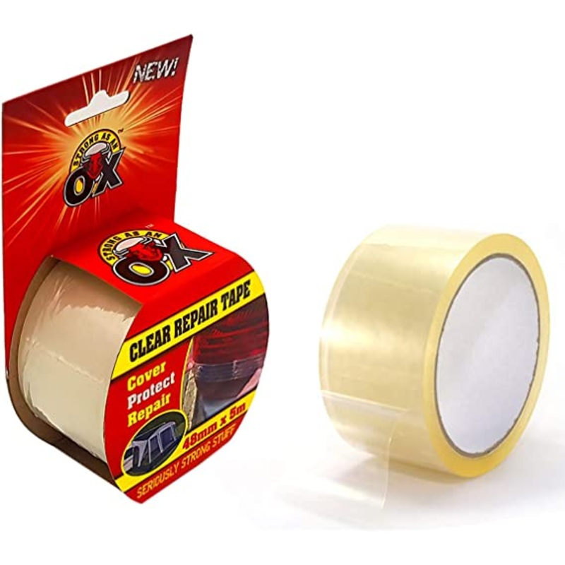 SAAO Crystal Clear Repair Tape 48mm X 5 Metres 2972 (Parcel Rate)