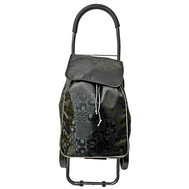 Shopping Trolley with Comfortable Grip Handle 2 Wheels Assorted Designs and Colours MXS1501 (Big Parcel Rate)