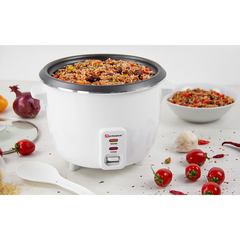 SQ Professional Electrical 1.8 Litre Rice Cooker Home Kitchen 700W 3159 (Parcel Rate)