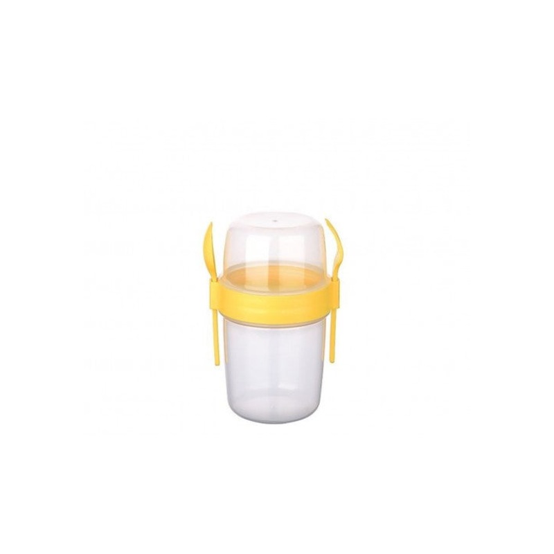 TTZ Take ‘N’ Go Muesli Container 650ml Assorted Colours AP9451 (Parcel Rate)