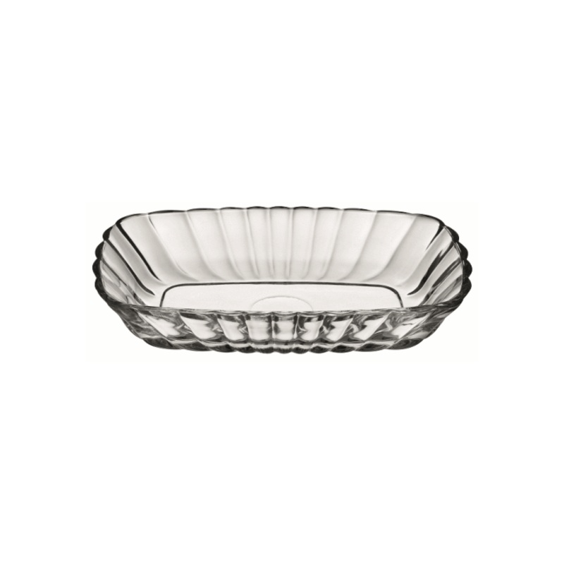 PB Glass Mezze Bowl Sides Serving Dish Medium 17.9 x 11.4cm 53392 (Parcel Plus Rate)