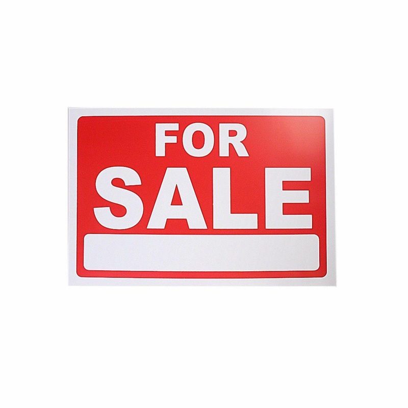 Shop Sign ‘FOR SALE’ Advertising Sale Items Sticker Adhesive 30cm x 20cm 4905 (Large Letter Rate)