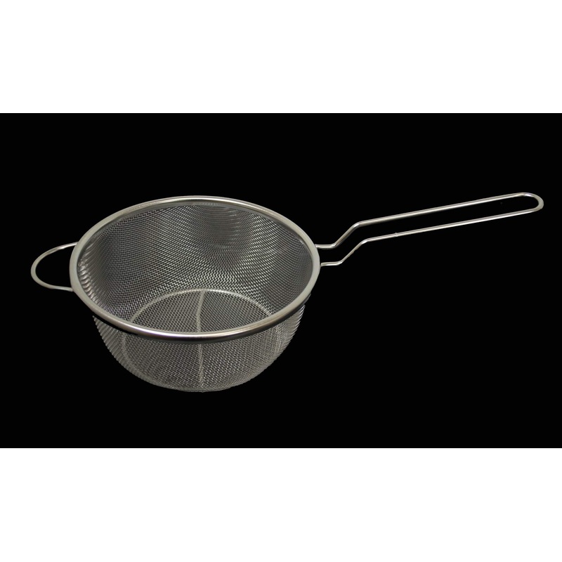 Stainless Steel Chip Frying Basket with Long Handle 24cm x 8cm 6419 (Parcel Rate)