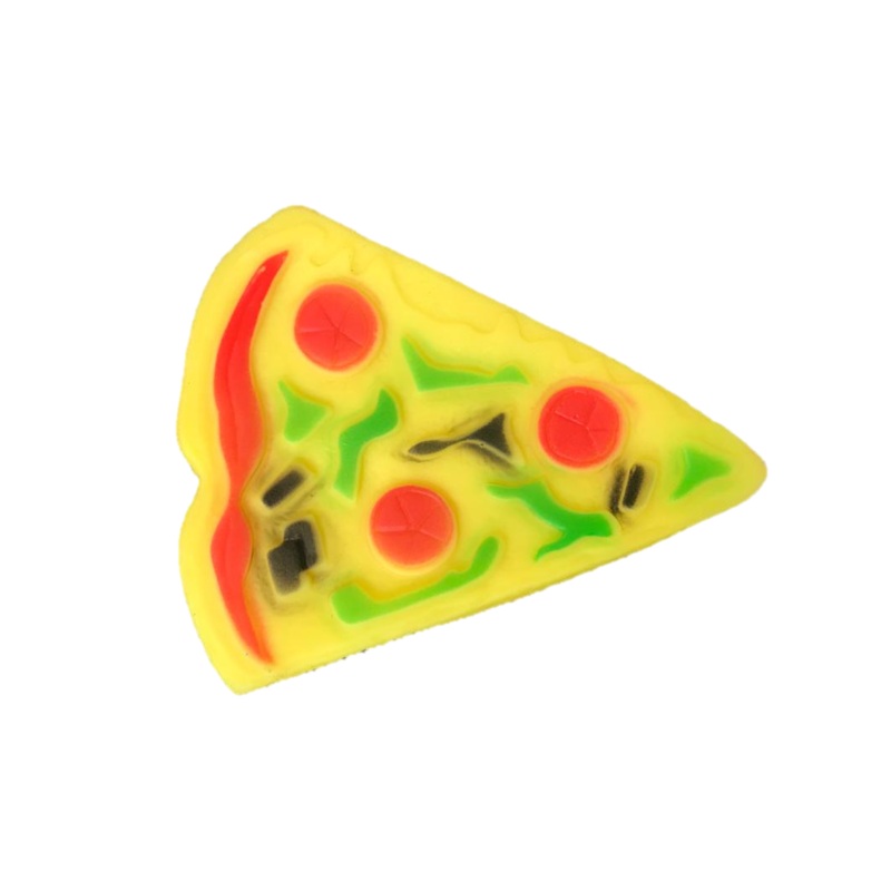 Pet Dog Toy Squeaky Pizza Slice 11 cm 7093 (Parcel Rate)