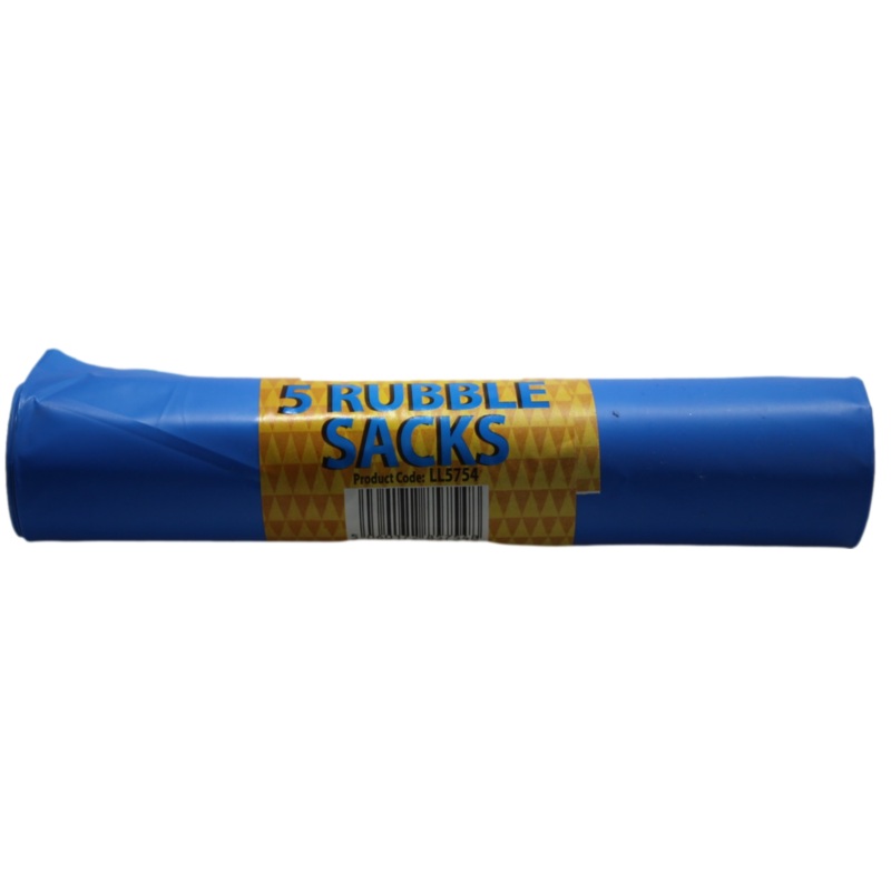 Rubble Sacks Roll of 5 50 x 75 cm LL5754 (Parcel Rate)