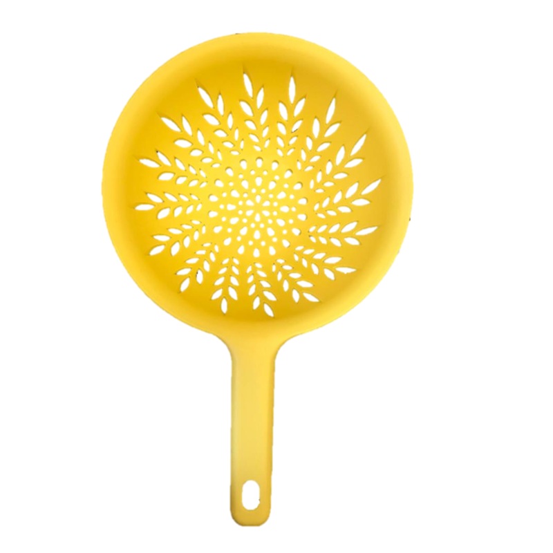 Plastic Colander with Handle 21 x 9 cm Assorted Colours 6860 (Parcel Rate)