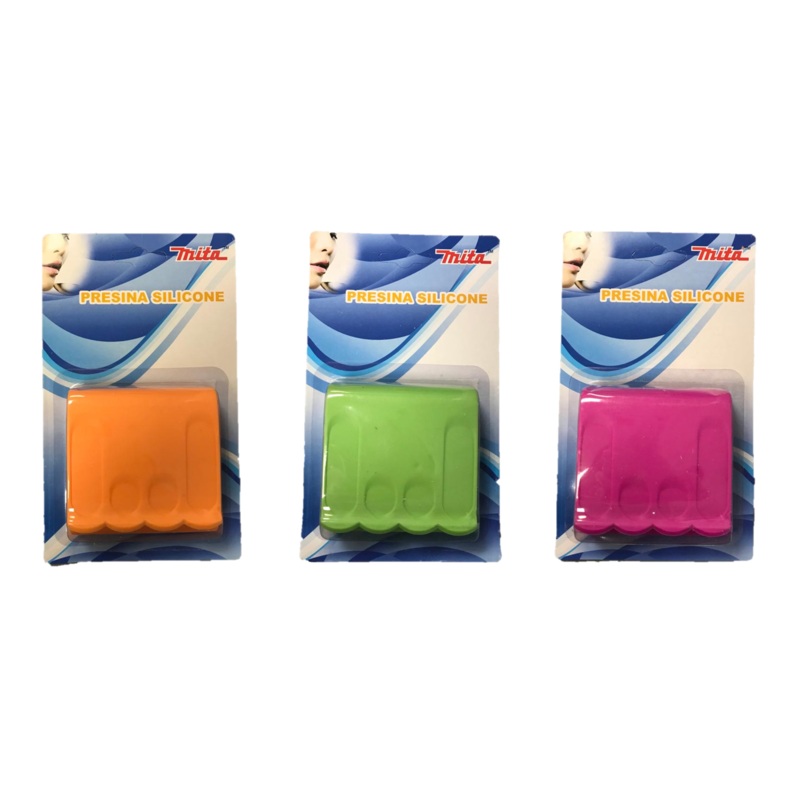 Silicone Pan Pot Holder Handle Grips 8 x 7 cm Pack of 2 Assorted Colours 7025 (Parcel rate)