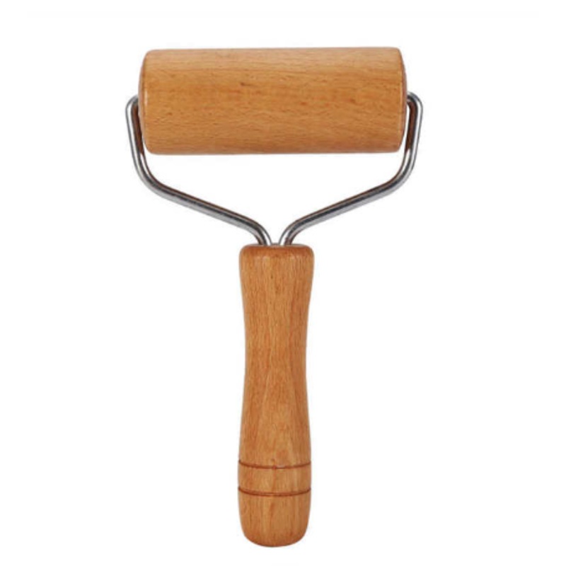 Wooden Dough Rolling Pin 18 x 10 x 4 cm 6862 (Parcel Rate)