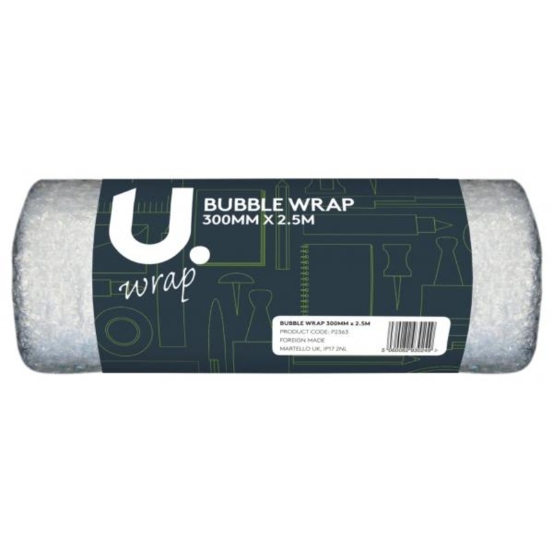 Bubble Wrap 300mm x 2.5m P2363 A (Parcel Rate)