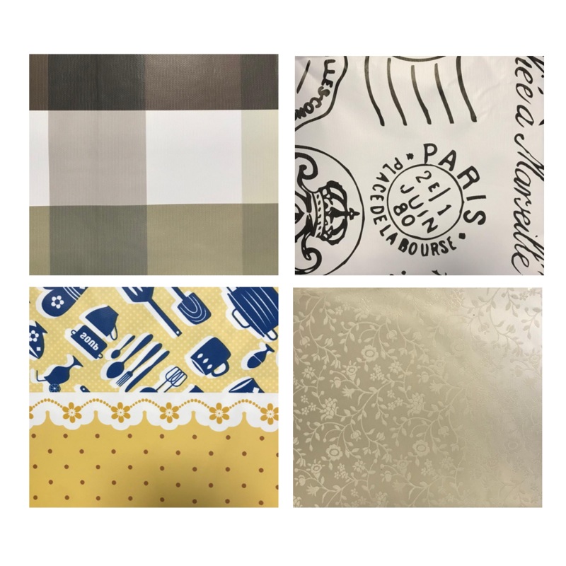 Plastic Kitchen Table Cloth Cover 137 x 183cm Assorted Designs 7345 (Parcel Rate)