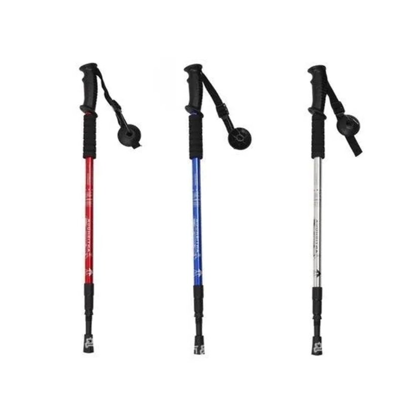 Aluminium Extendable Walking Hiking Stick 51 / 110 cm Assorted Colours 7278 (Parcel Rate)